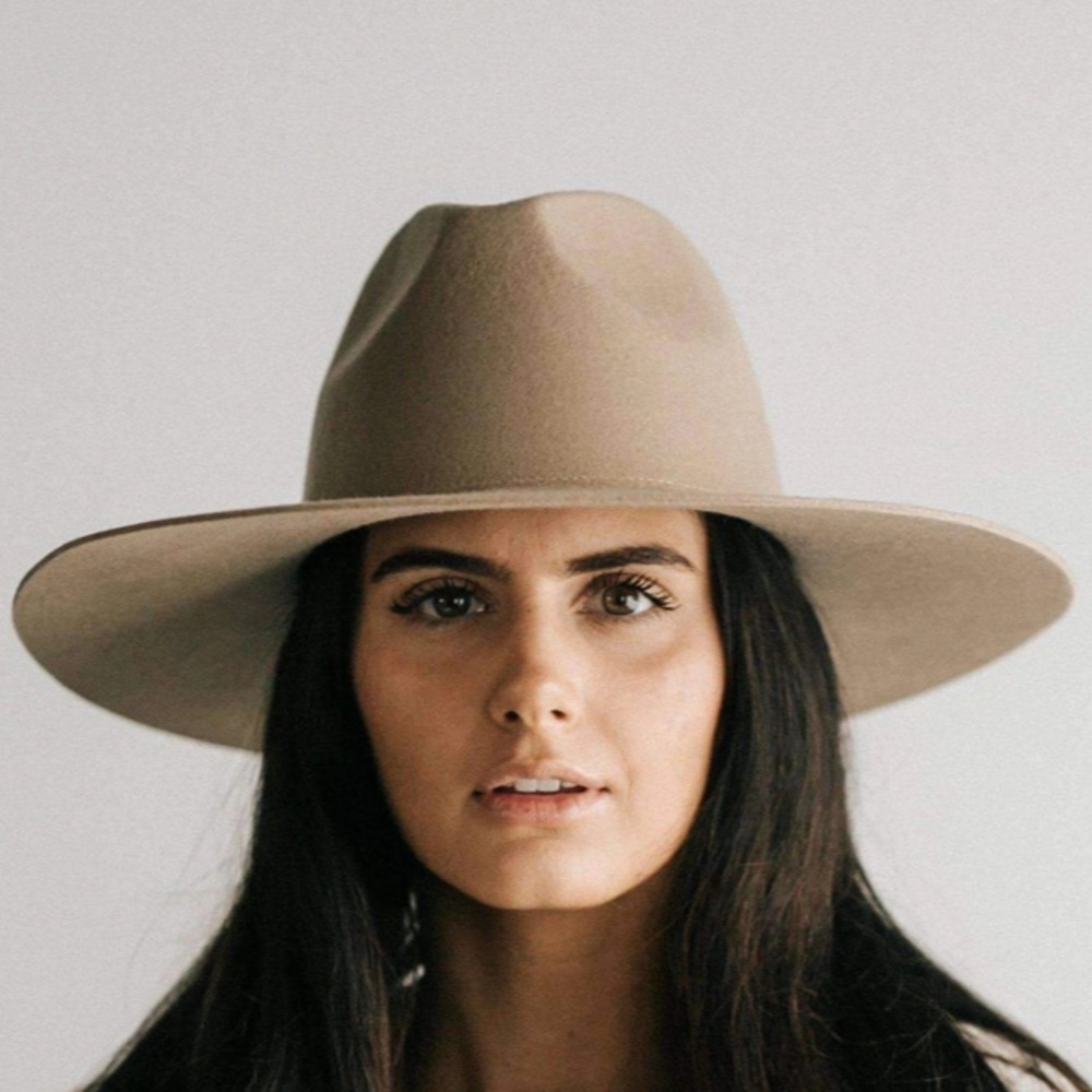 Gigi Pip Wide Brim Fedora BRAND NEW